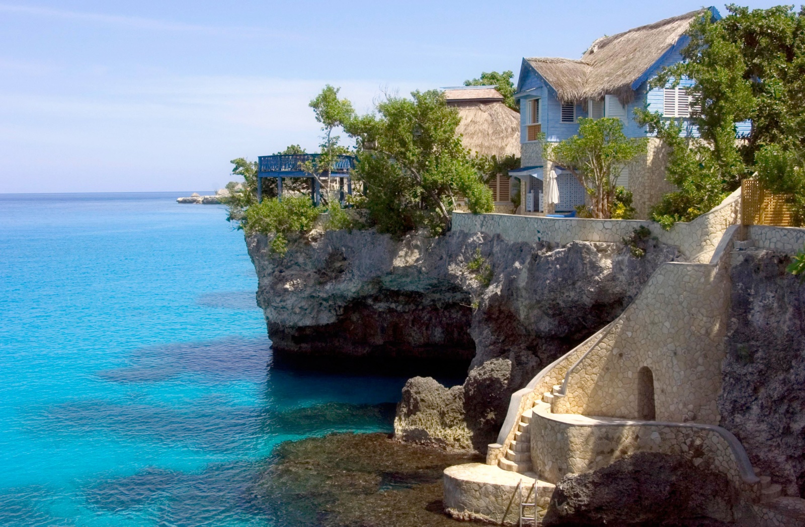 The Caves Negril Jamaica Incredible Design On A Cliffside